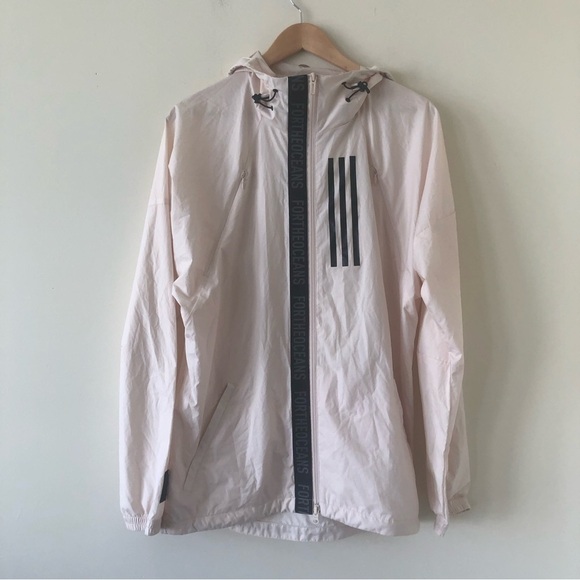 Adidas Men's Parley Wind Jacket Size Small - Picture 5 of 13